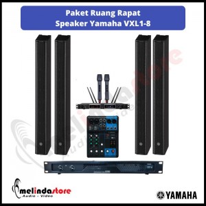 Paket Sound System Ruang Rapat Speaker Yamaha VXL1-8 | 4 Speaker